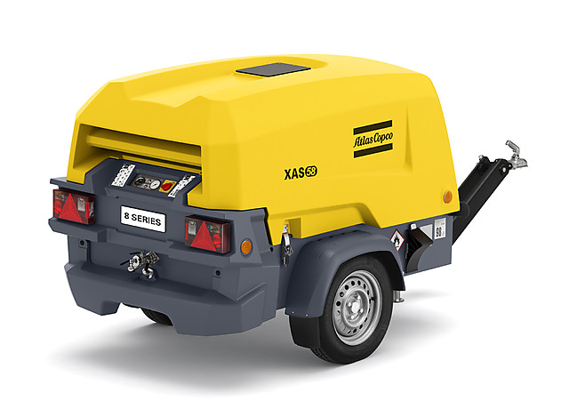 Дизельный компрессор Atlas Copco XAS 58 KD