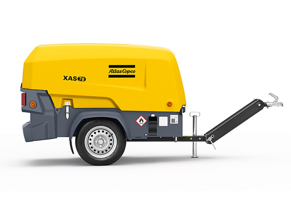 Дизельный компрессор Atlas Copco XAS 78 KD