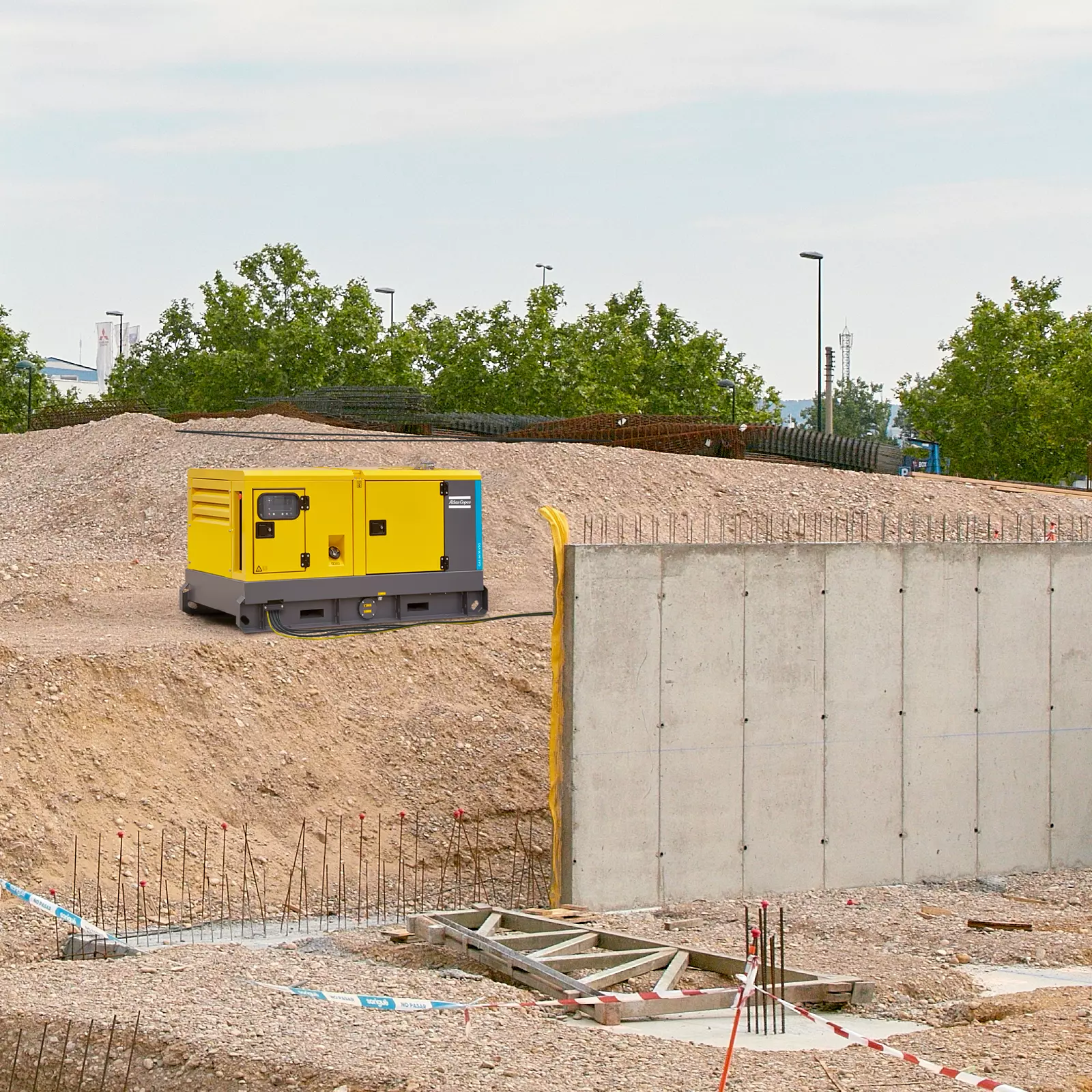 Дизельный генератор Atlas Copco QAS 60/35 VSG — изображение 3