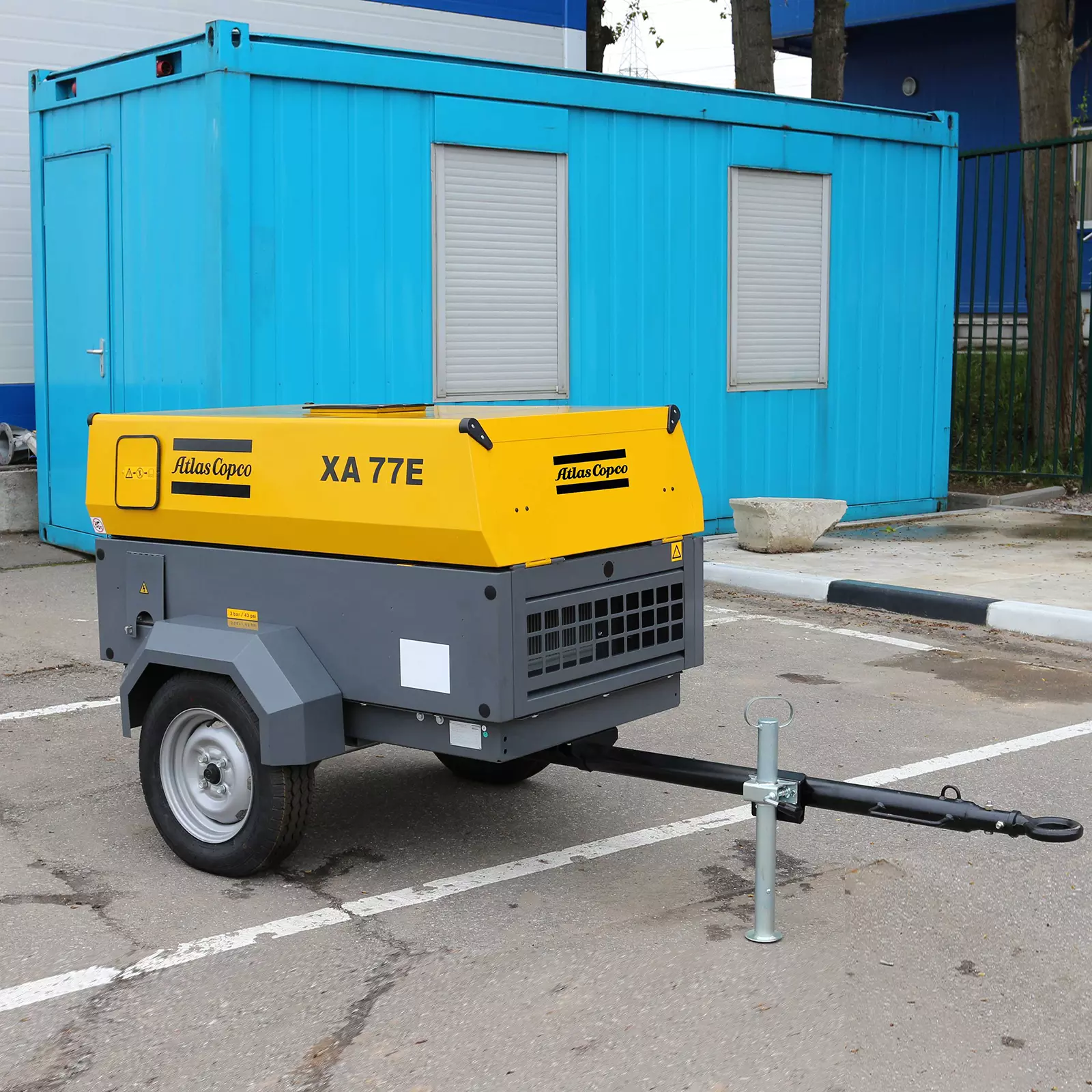 Винтовой компрессор Atlas Copco XA77E — изображение 2