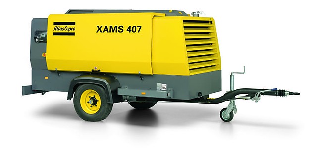 Дизельный компрессор Atlas Copco XAMS 407 Cd