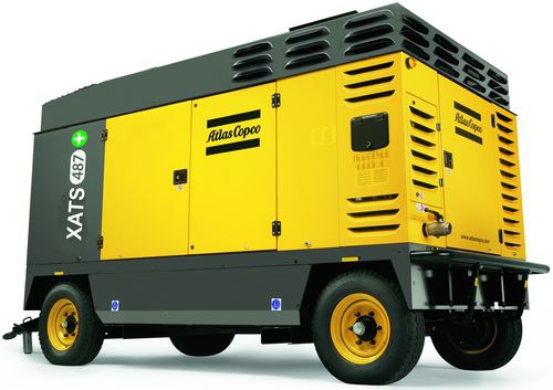 Дизельный компрессор Atlas Copco XATS 487 Cd