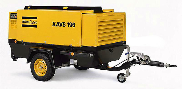 Дизельный компрессор Atlas Copco XAVS 196 Dd