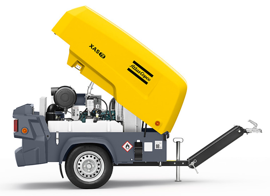 Дизельный компрессор Atlas Copco XAS 78 KD — изображение 3
